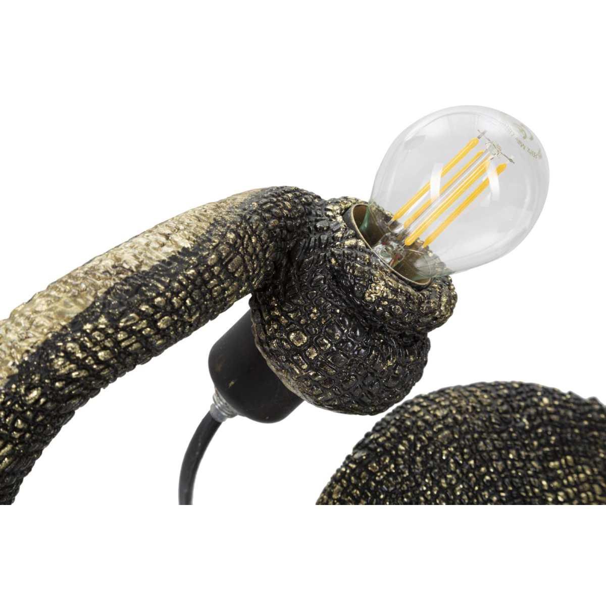 Lampada camaleonte cm 37,5x16,5x22