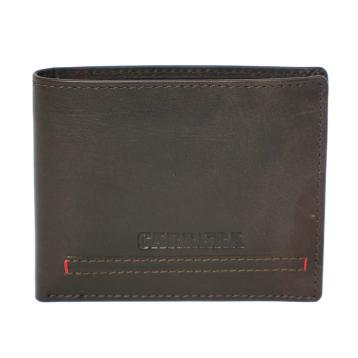 Portafogli uomo Keywest collection bifold orizzontale con portamonete Carrera