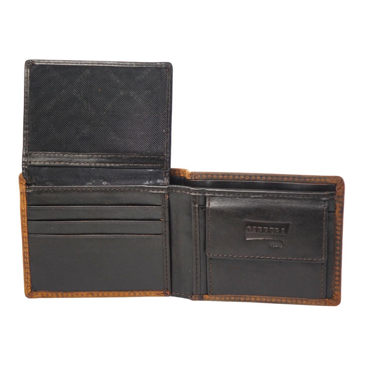 Portafogli uomo Brazil collection trifold piccolo con porta documenti Carrera