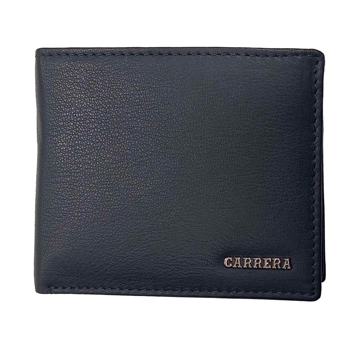 Portafogli uomo Berlino collection trifold con porta documenti Carrera