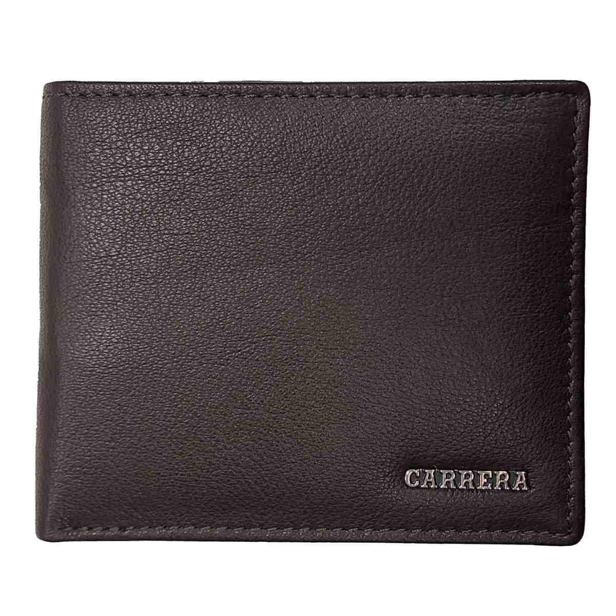 Portafogli uomo Berlino collection trifold con porta documenti Carrera