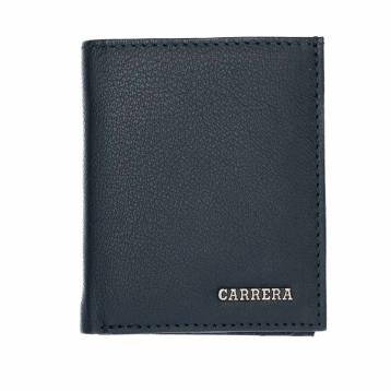 Portafogli uomo Berlino collection trifold verticale con portadocumenti Carrera