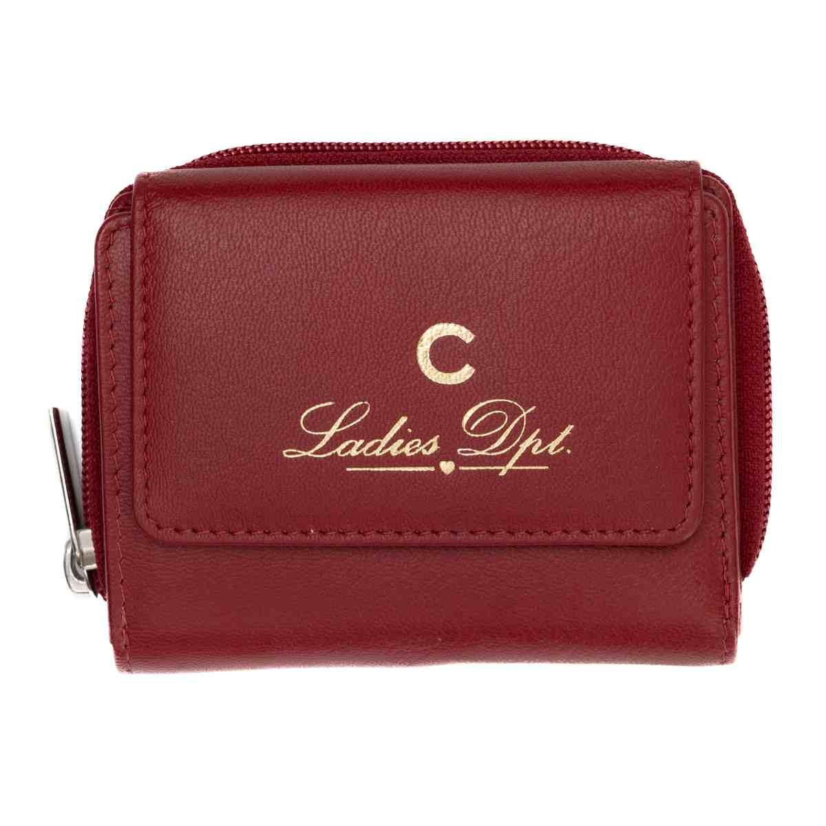 Portafogli donna Lady collection bifold orizzontale con zip interna Carrera