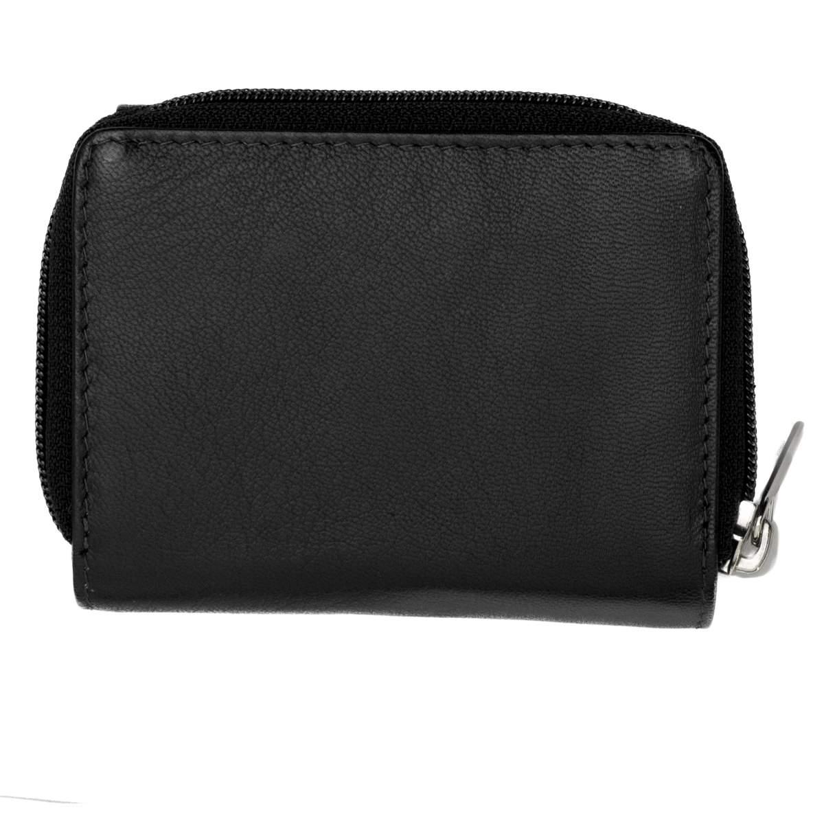 Portafogli donna Lady collection bifold orizzontale con zip interna Carrera