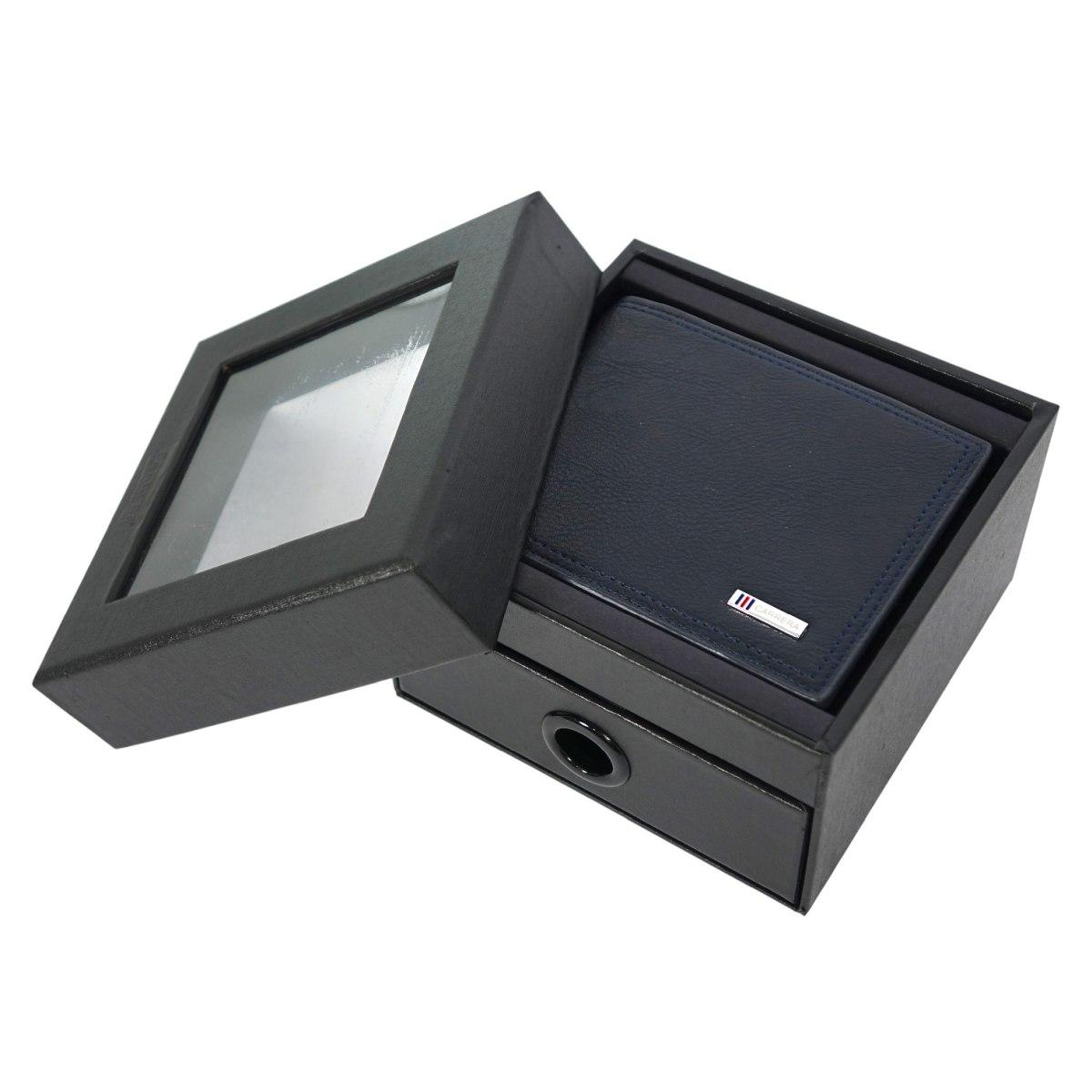 Confezione regalo uomo trifold con portadocumenti e cintura Hold collection Carrera