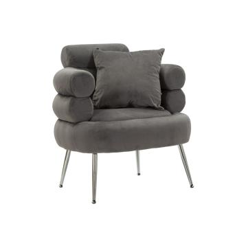 Poltrona silvery plus c/cusino cm 78x68x85