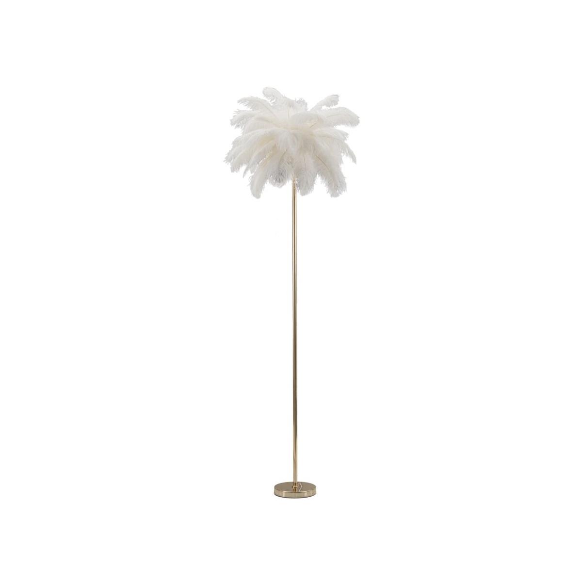 Lampada da terra palm bianca cm Ø 55x160