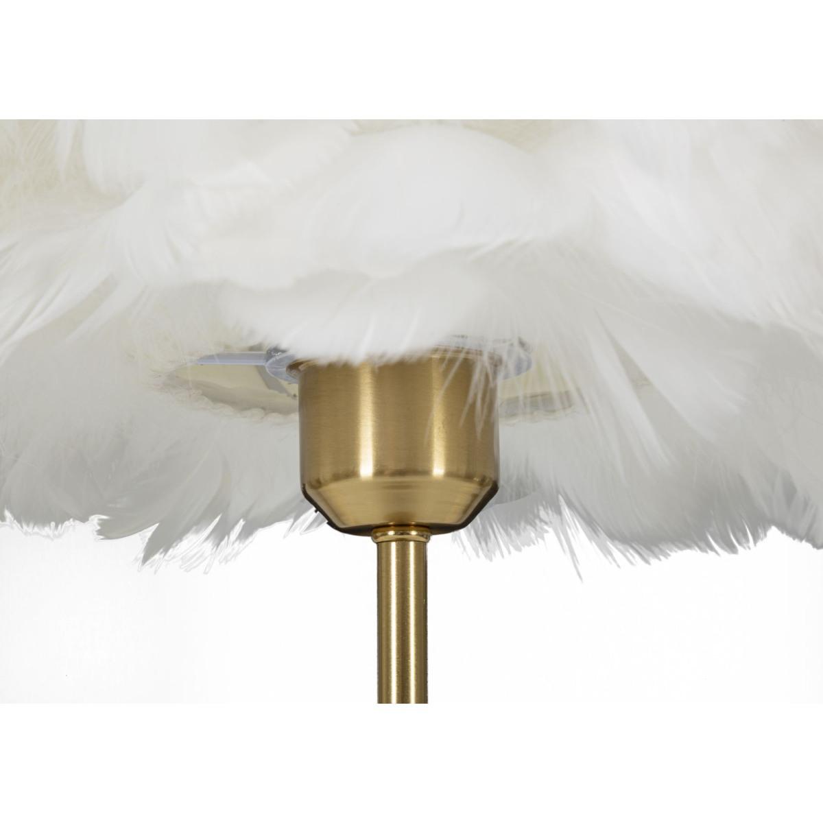 Lampada da tavolo ball feather cm Ø 30x50