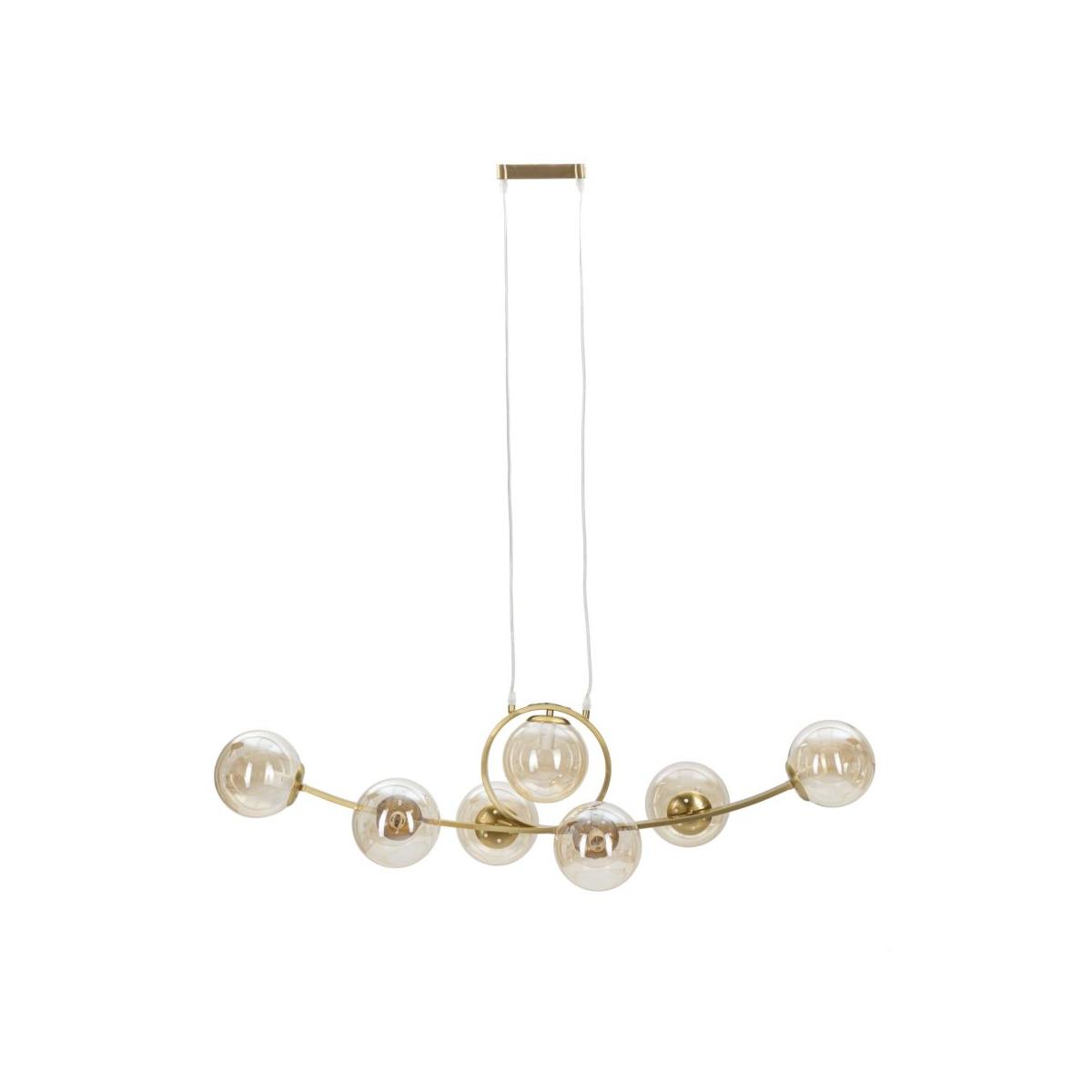 Lampadario japan 7 luci cm 115x36x116