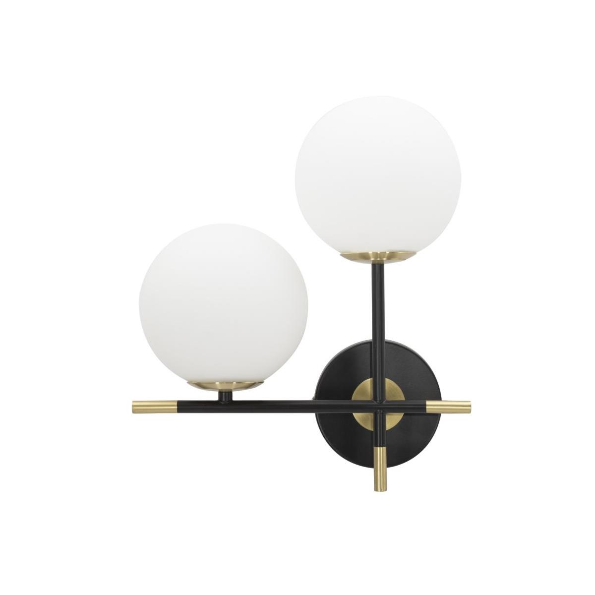 Lampada da muro darky double cm 30x17x35