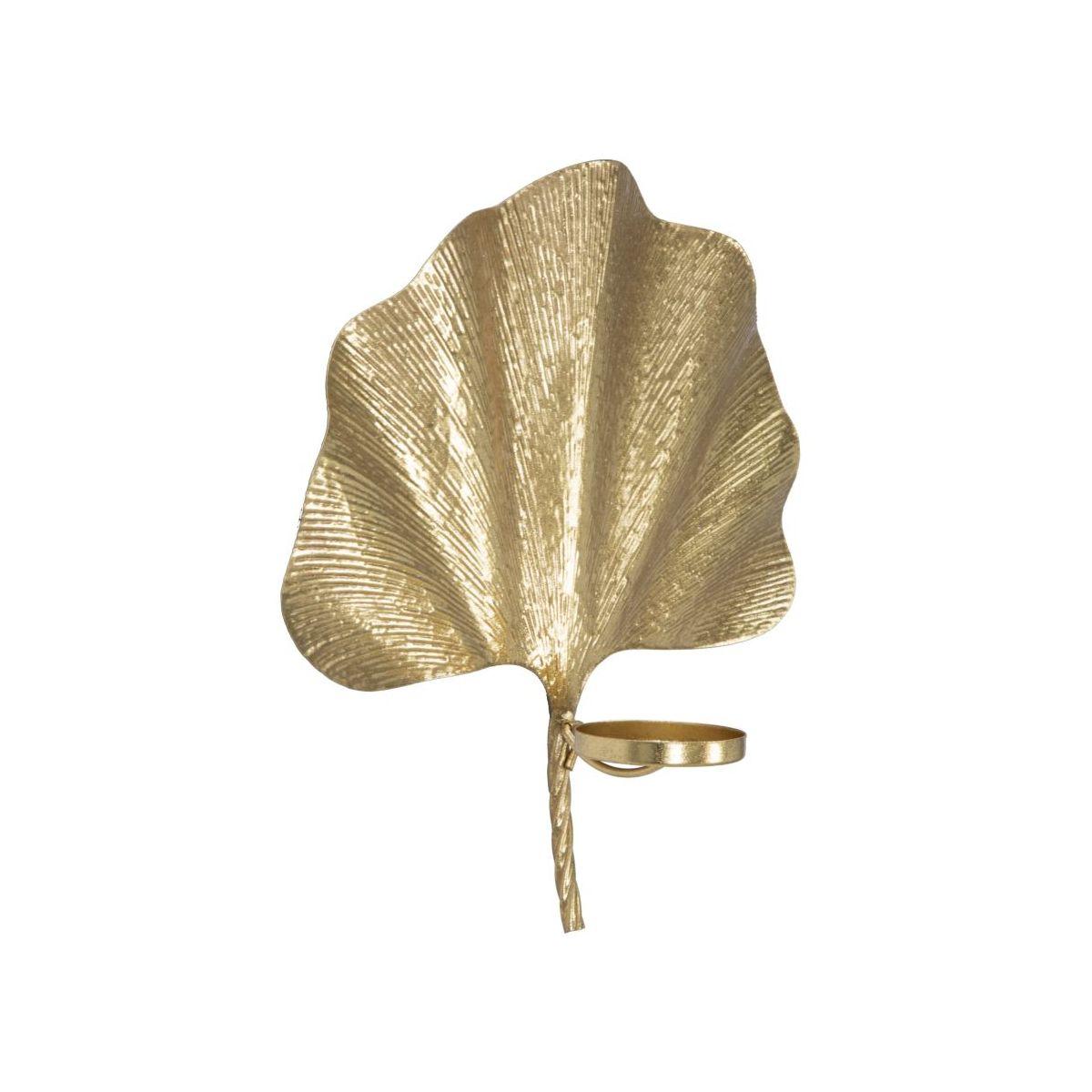 P/cand da muro glam leaf cm 41x11,5x40 min 2