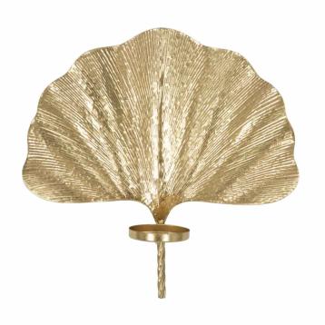 P/cand da muro glam leaf cm 41x11,5x40 min 2