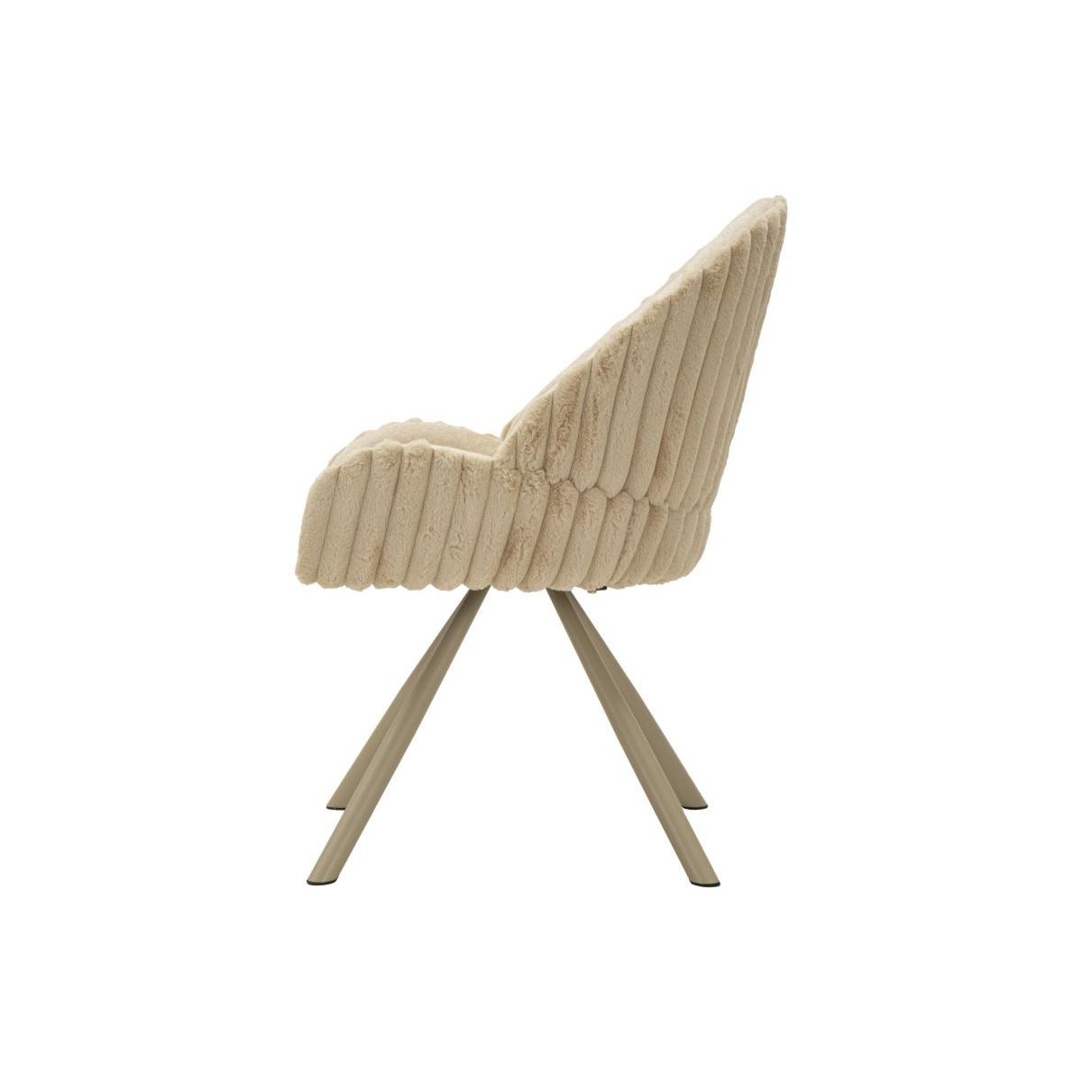 Sedia stoccolma -a-crema set 2 pz cm 58x53x85