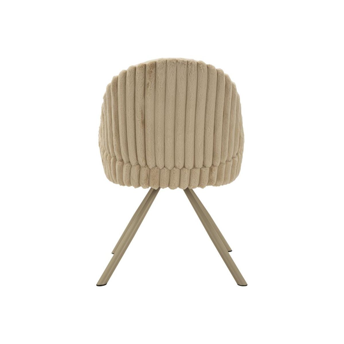 Sedia stoccolma -a-crema set 2 pz cm 58x53x85