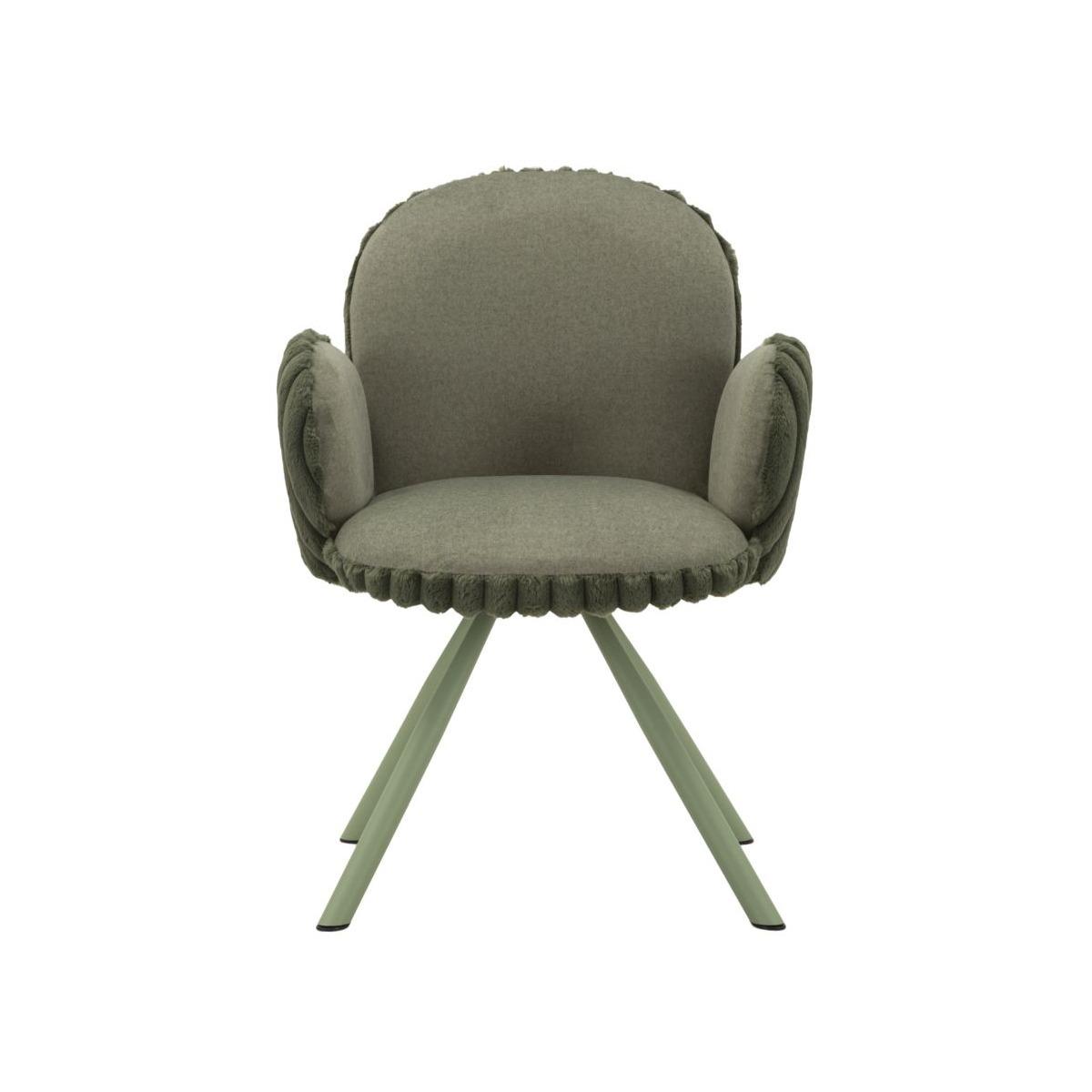 Sedia stoccolma -b- verde set 2 pz cm 64x68x83 (altezza seduta cm 45)