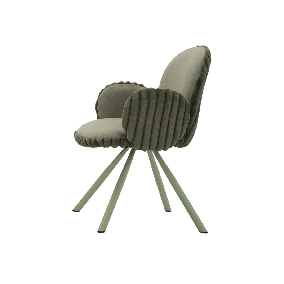 Sedia stoccolma -b- verde set 2 pz cm 64x68x83 (altezza seduta cm 45)