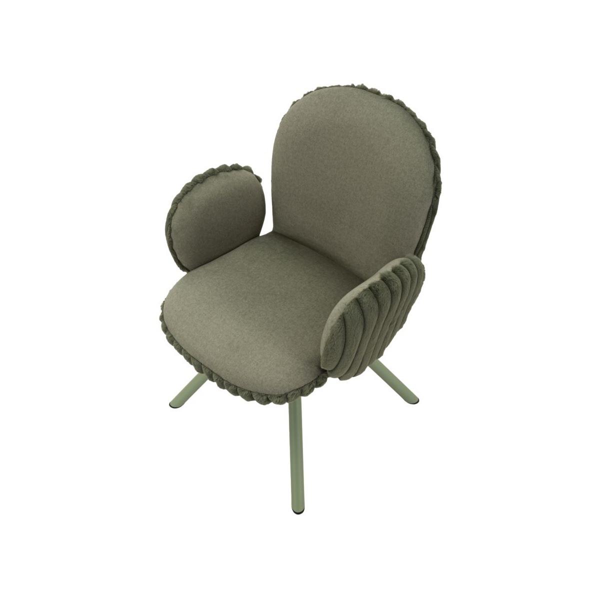 Sedia stoccolma -b- verde set 2 pz cm 64x68x83 (altezza seduta cm 45)