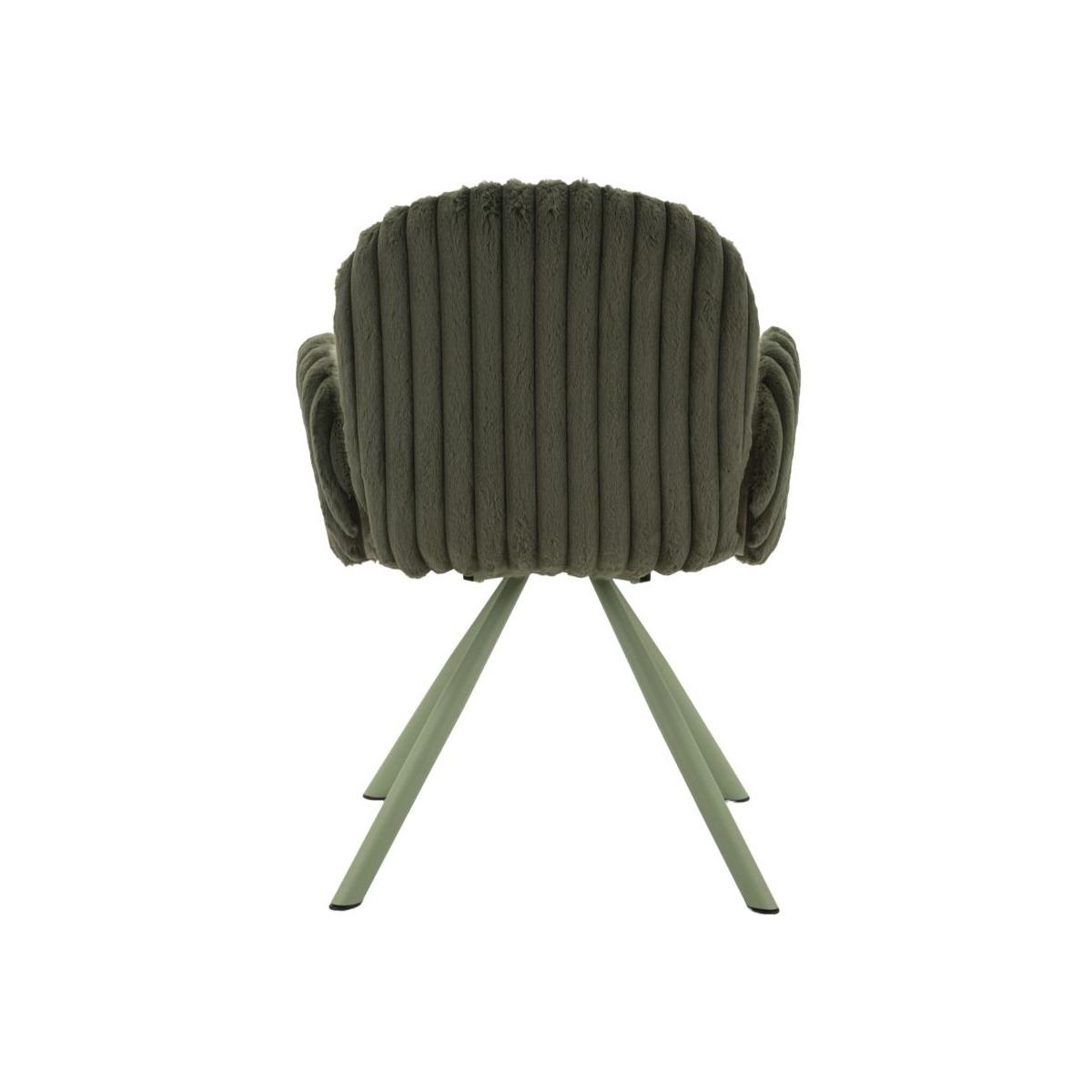 Sedia stoccolma -b- verde set 2 pz cm 64x68x83 (altezza seduta cm 45)