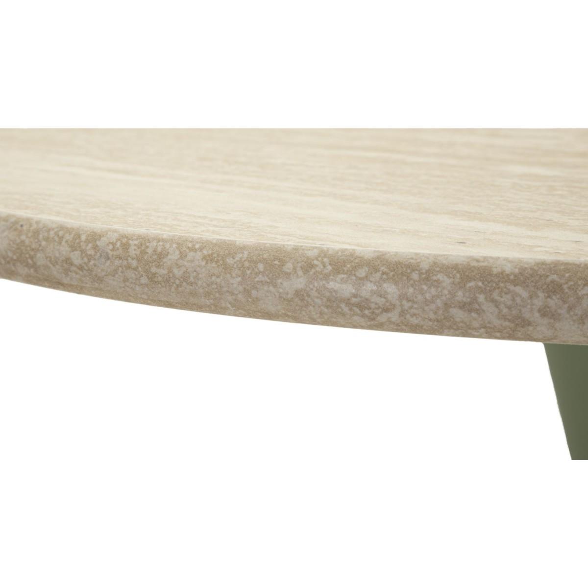 Tavolo bar alaska verde cm Ø 60x106