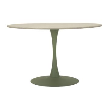 Tavolo da pranzo stoccolma verde cm Ø 120x76