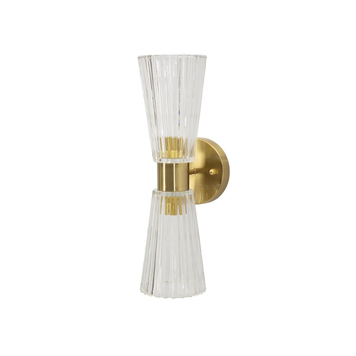 Lampada da muro praga cm 11x16x40