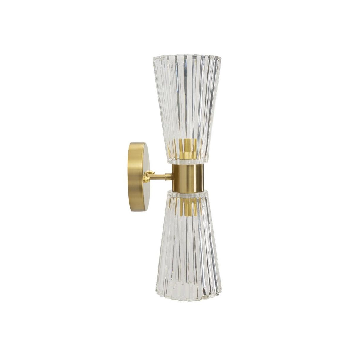 Lampada da muro praga cm 11x16x40