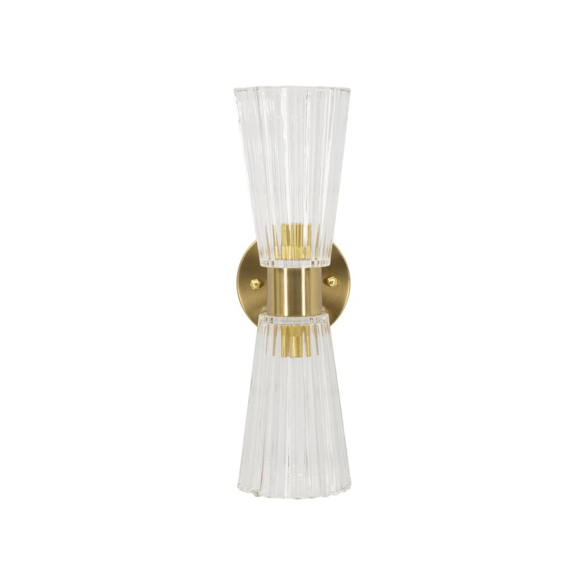 Lampada da muro praga cm 11x16x40