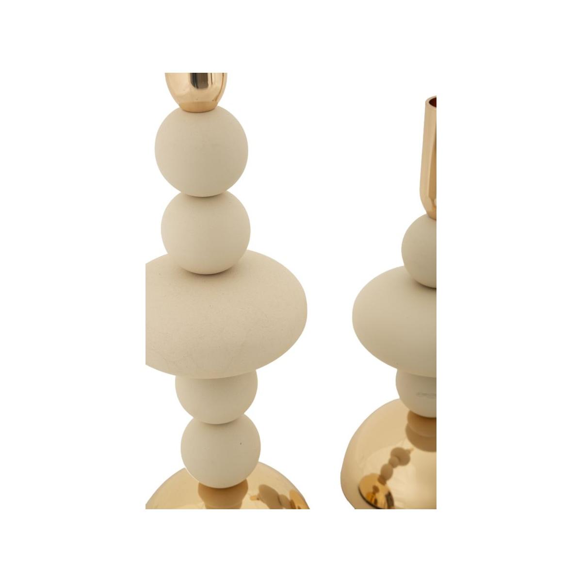 P/cand galaxy crema set 2 pz cm Ø 10x22-10x30