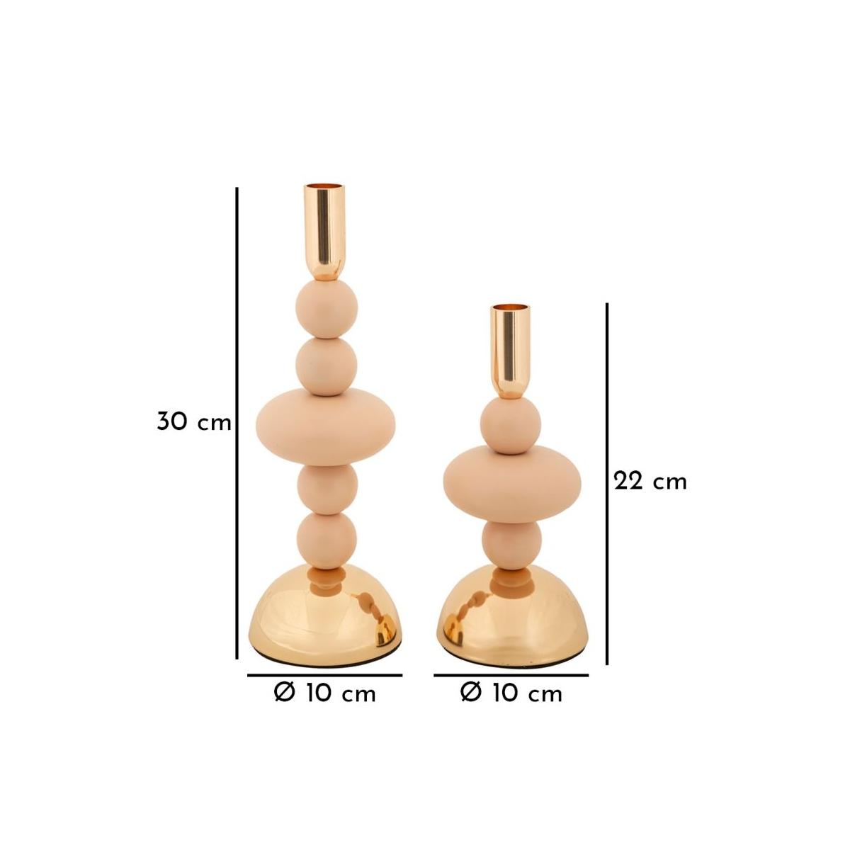 P/cand galaxy rosa set 2 pz  cm Ø 10x22-10x30