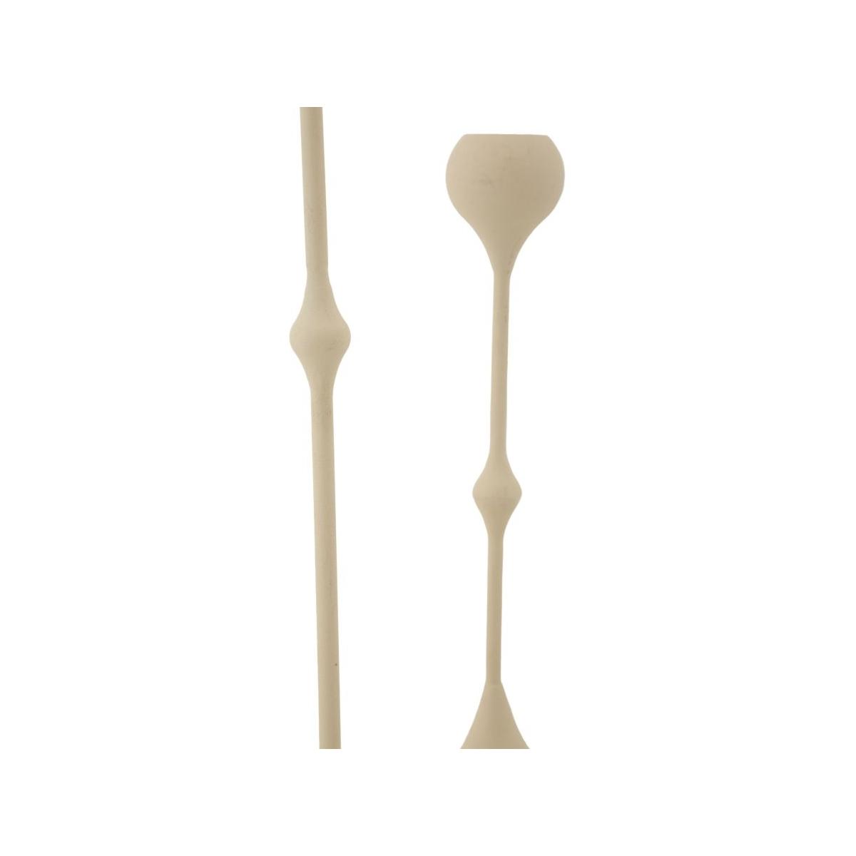 P/cand slimmy crema set 2 pz cm Ø 8x26-8x37