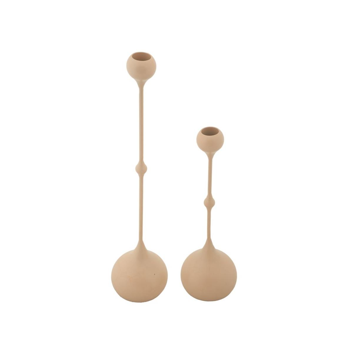 P/cand slimmy rosa set 2 pz cm Ø 8x26-8x37