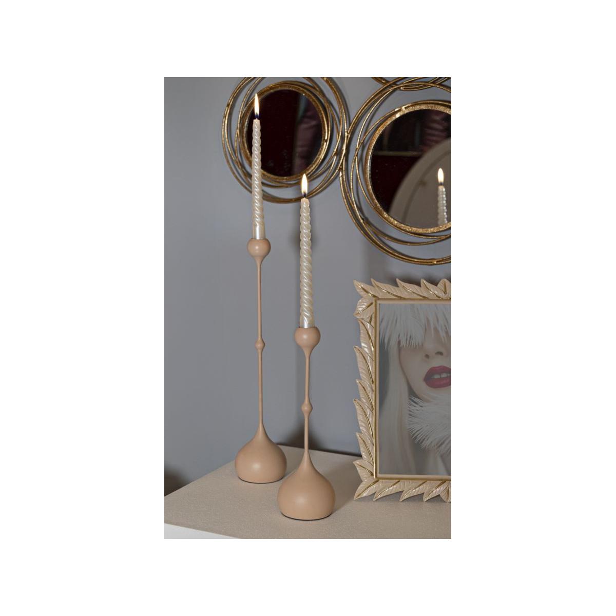 P/cand slimmy rosa set 2 pz cm Ø 8x26-8x37