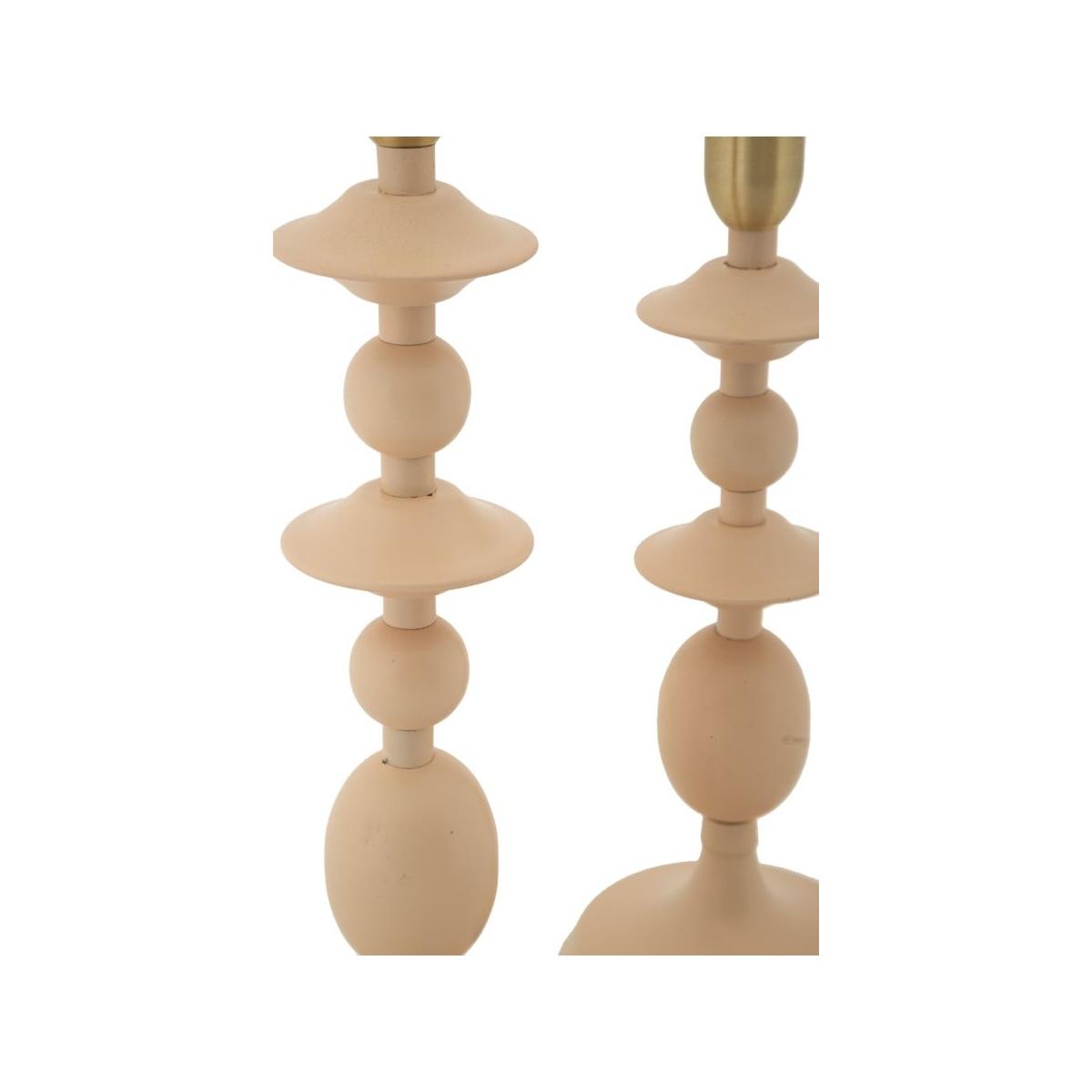 P/cand gemini rosa set 2 pz cm Ø 10x29-10x33