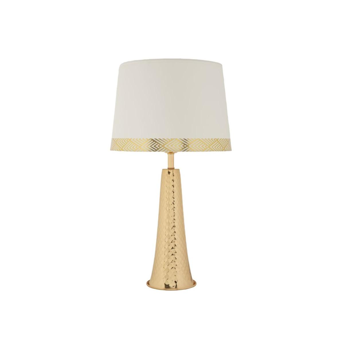 Lampada da tavolo tower oro cm Ø 30x54