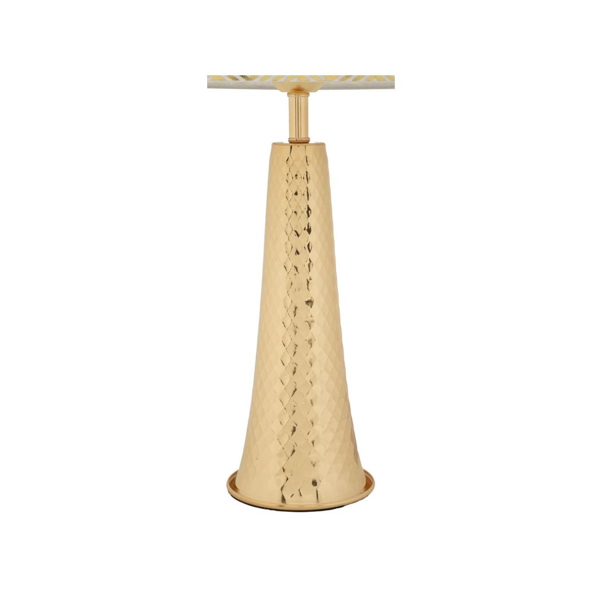 Lampada da tavolo tower oro cm Ø 30x54