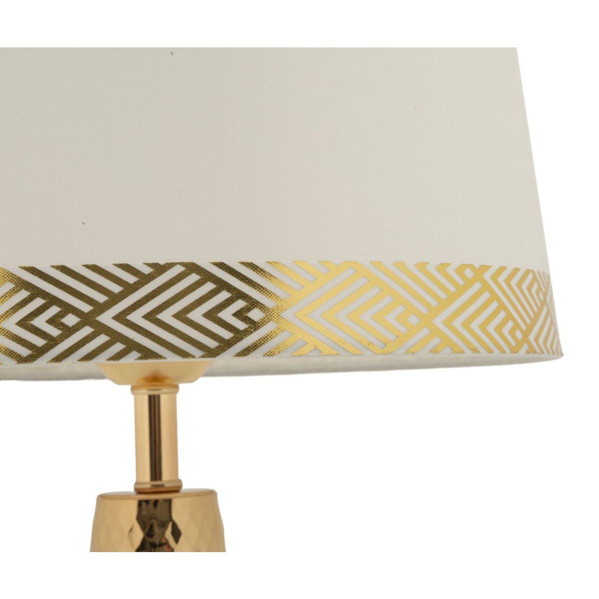 Lampada da tavolo tower oro cm Ø 30x54