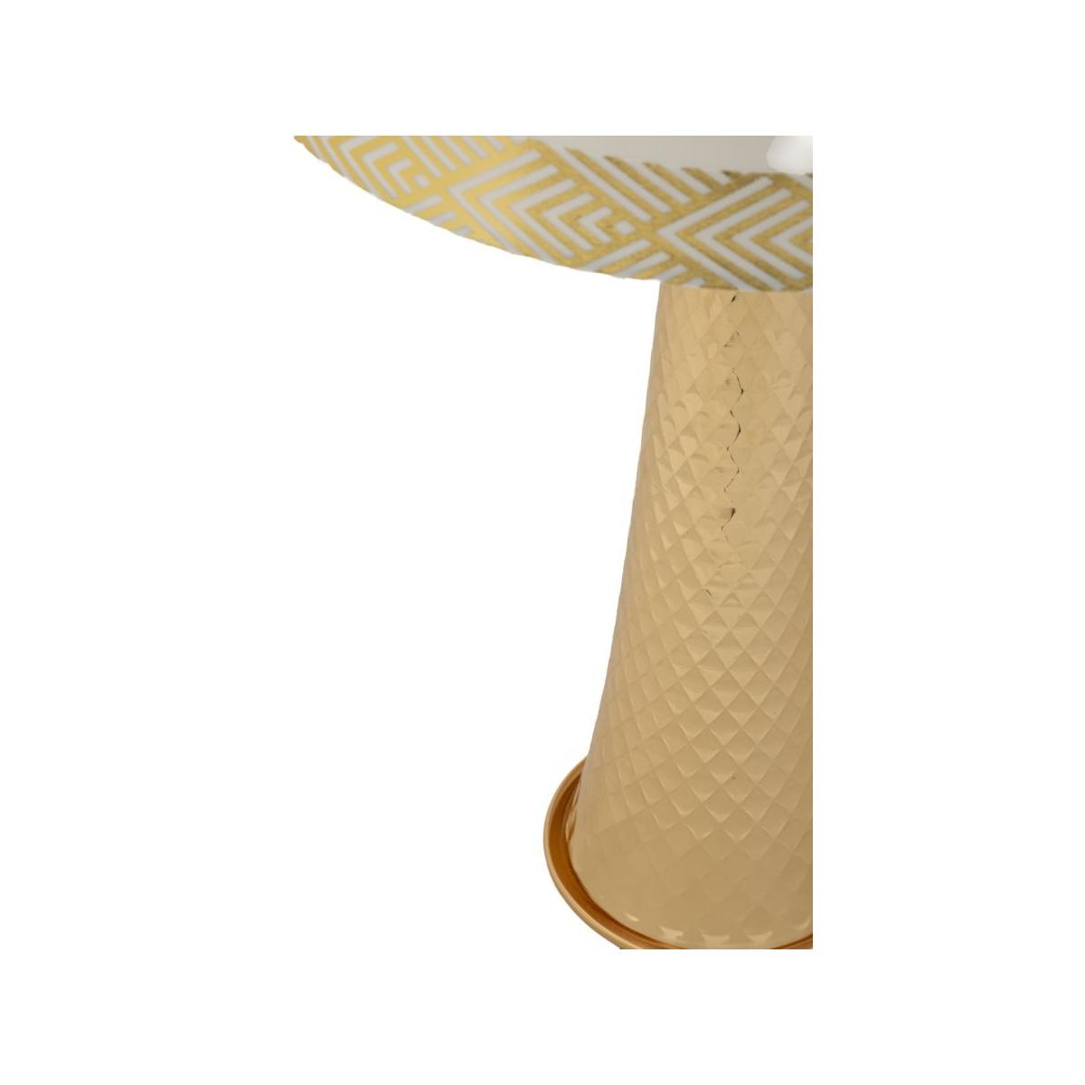 Lampada da tavolo tower oro cm Ø 30x54
