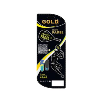 Gold  soletta padel mis.da 41 a 46
