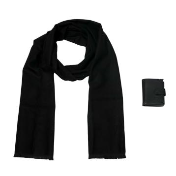 Confezione regalo sciarpa e porta carte di credito uomo Roncato