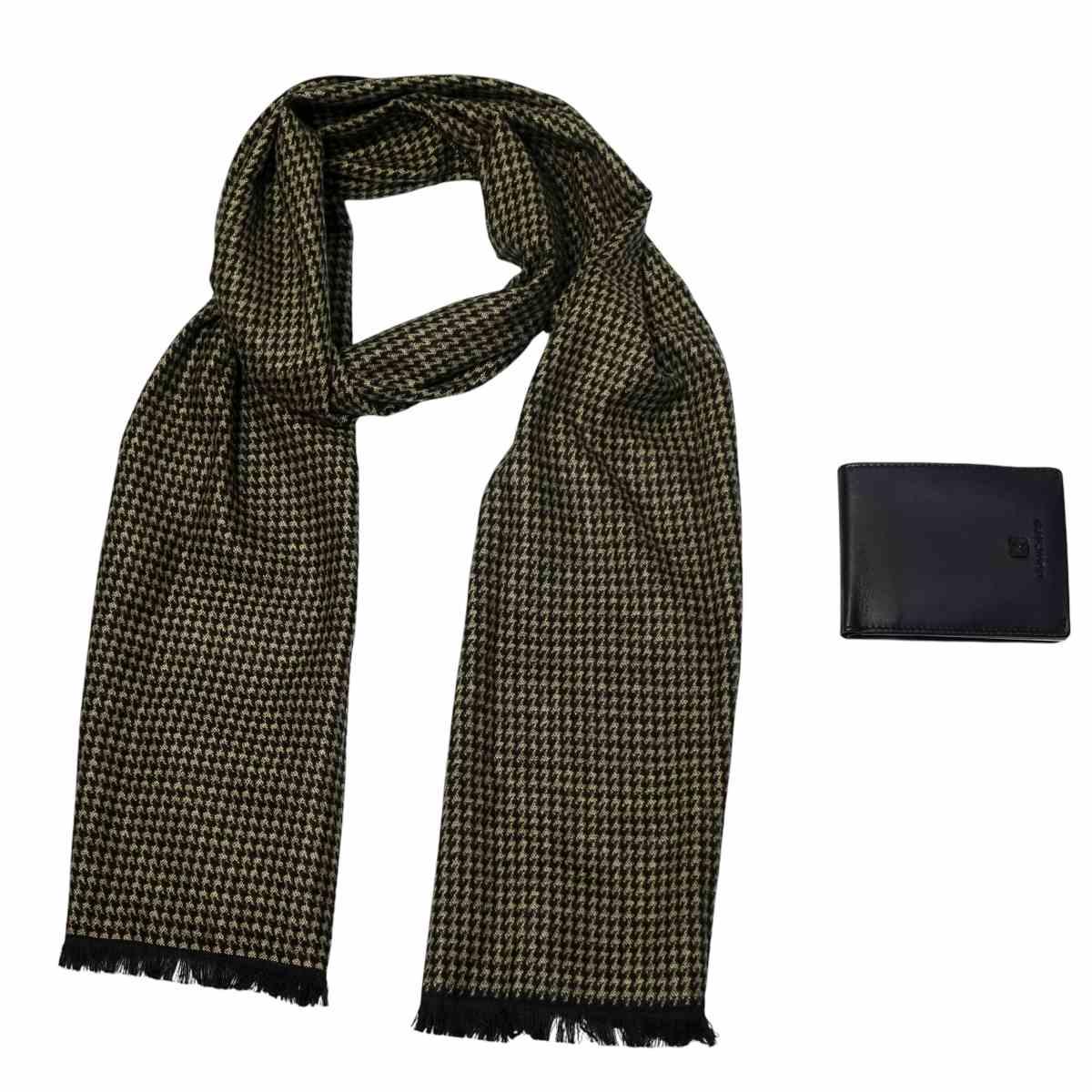Confezione regalo sciarpa e portafogli uomo Roncato