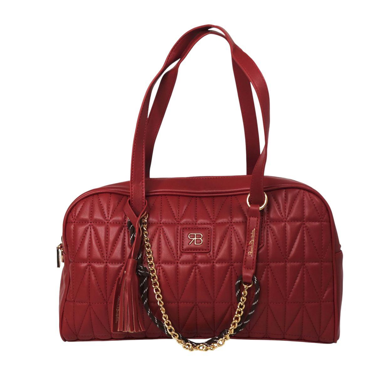 Set donna 3 pezzi borsa bauletto e portafoglio Renato Balestra