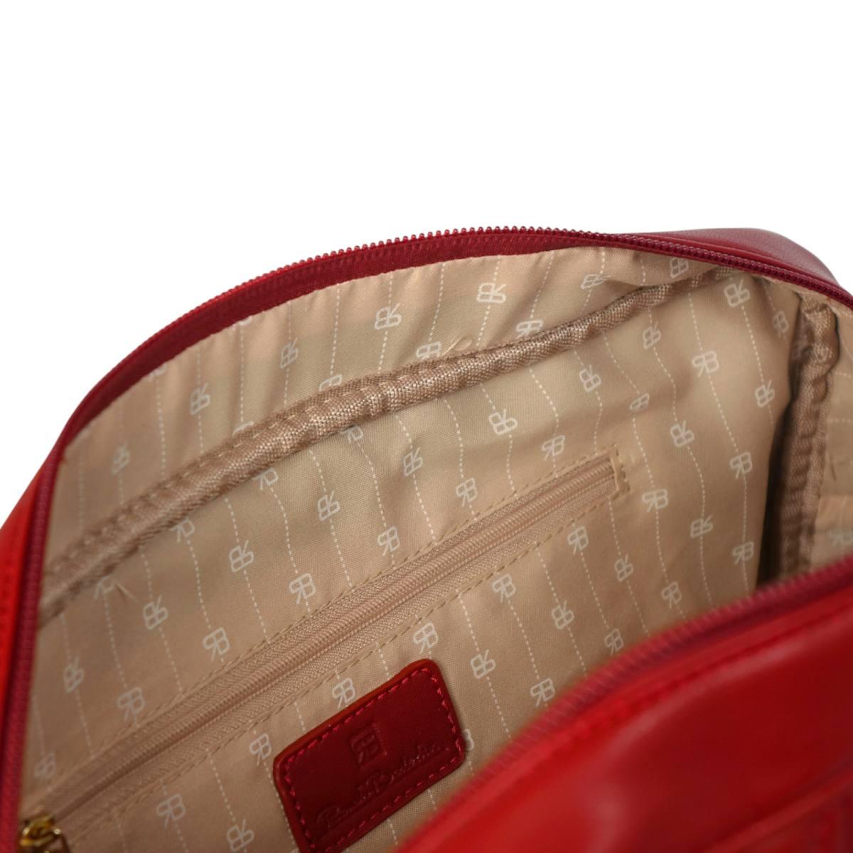 Set donna 3 pezzi borsa bauletto e portafoglio Renato Balestra