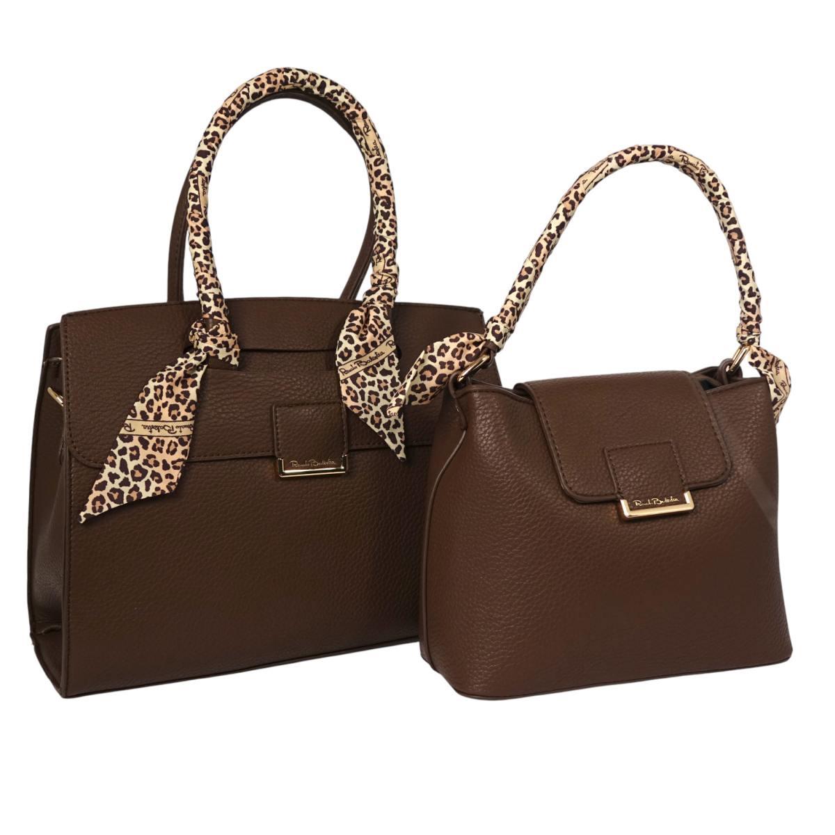 Set donna 2 pezzi borsa bauletto e shopping Renato Balestra