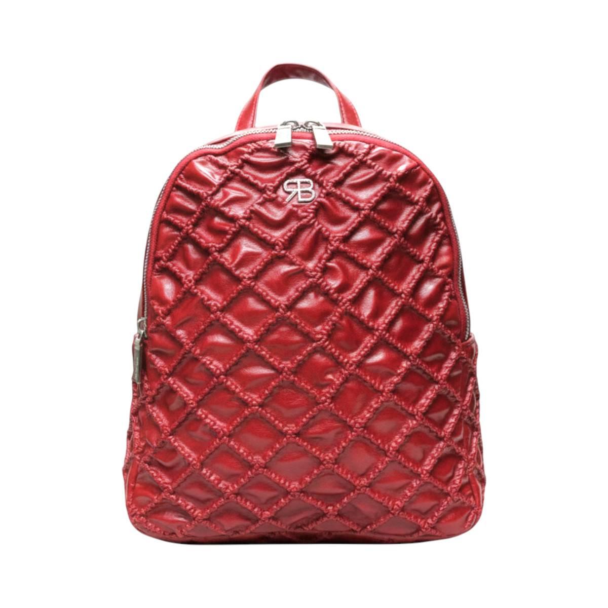 Set 3 pezzi donna zaino, patta e portacellulare Renato Balestra