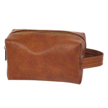 Bustina uomo in ecopelle con manico Capoverde made in Italy