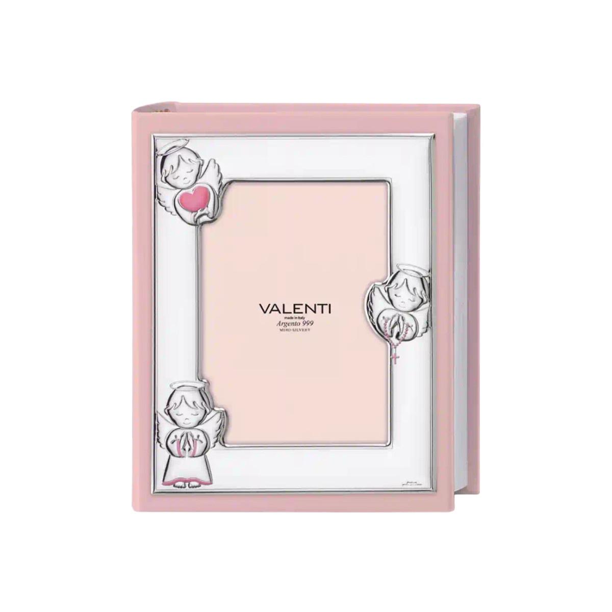 Album foto 3 angeli rosa 20x25 cm Valenti