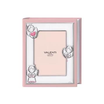 Album foto 3 angeli rosa 20x25 cm Valenti