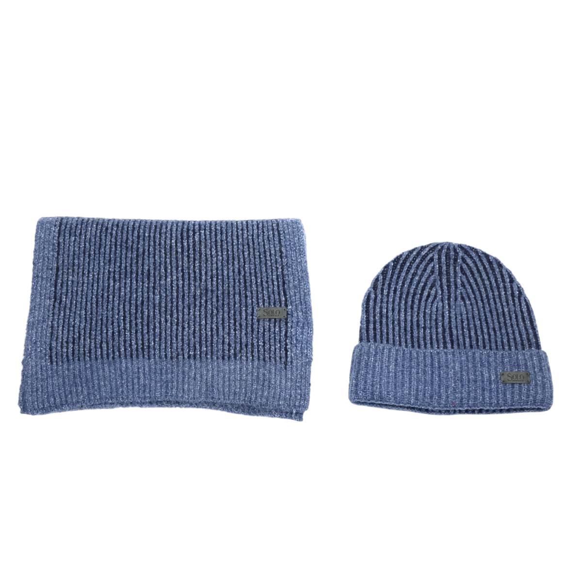 Set coordinato donna cappello e sciarpa in box Solo Soprani