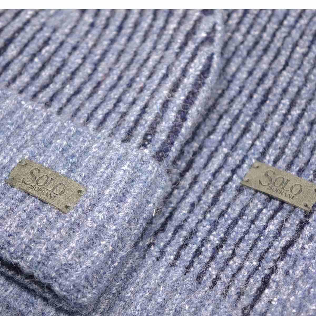 Set coordinato donna cappello e sciarpa in box Solo Soprani