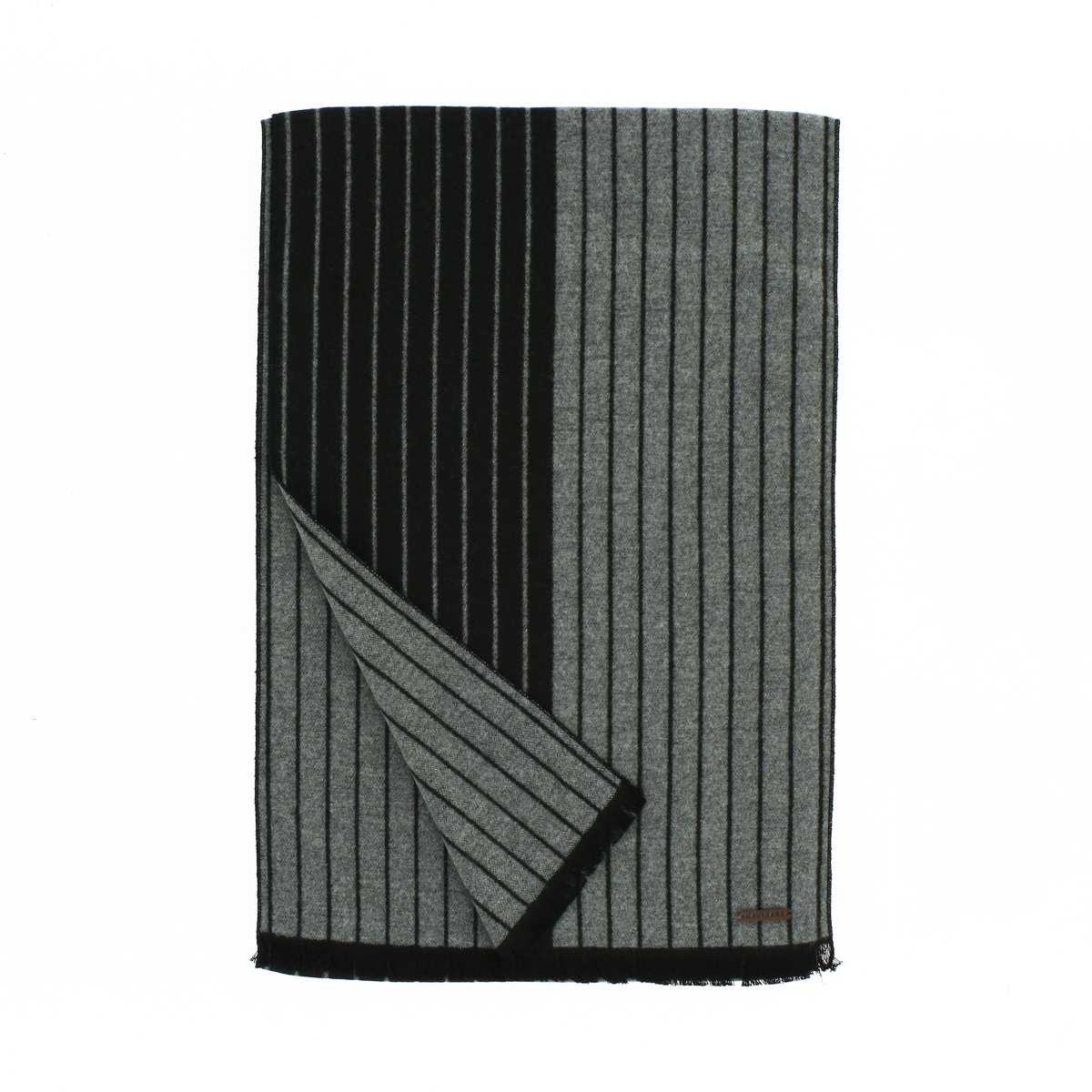 Sciarpa uomo rrighe doppio colore Navigare